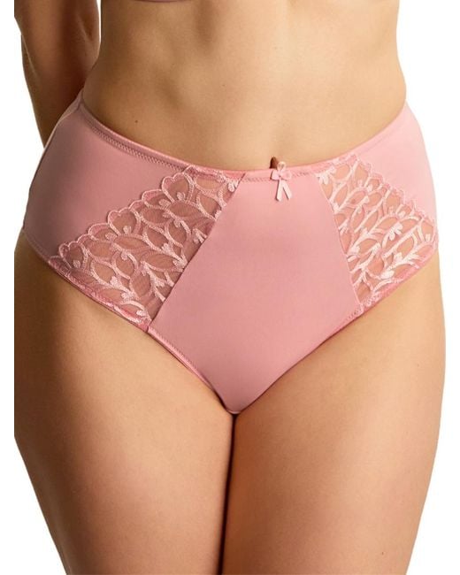Panache Pink Cora Deep Brief