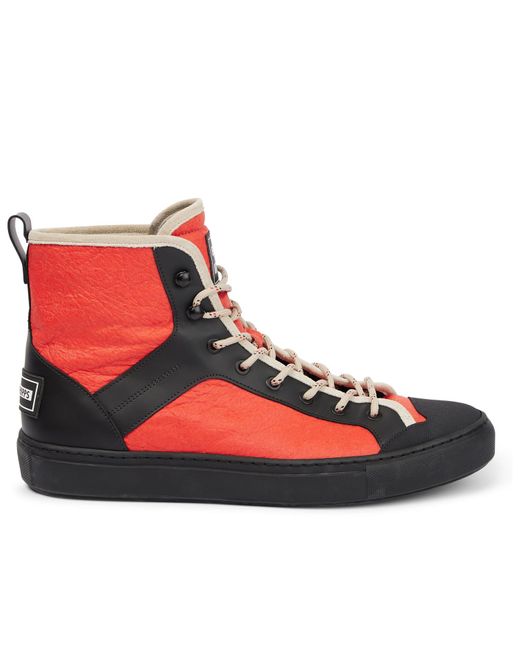 Boss Blue Mirage Hi-Top Trainers for men