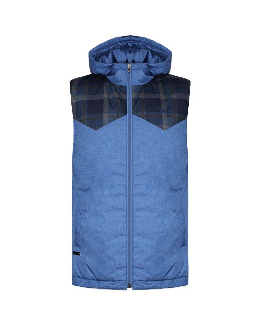 PUMA Blue Logo Gilet for men