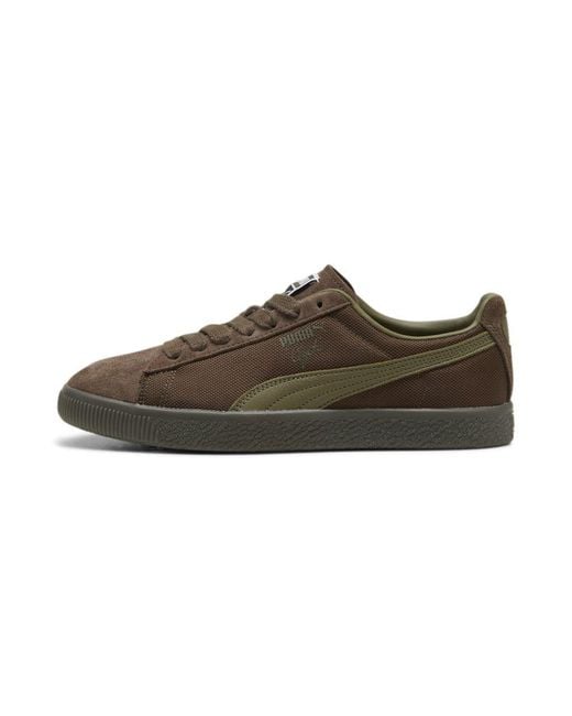 PUMA Brown Clyde Soph Sneakers Trainers