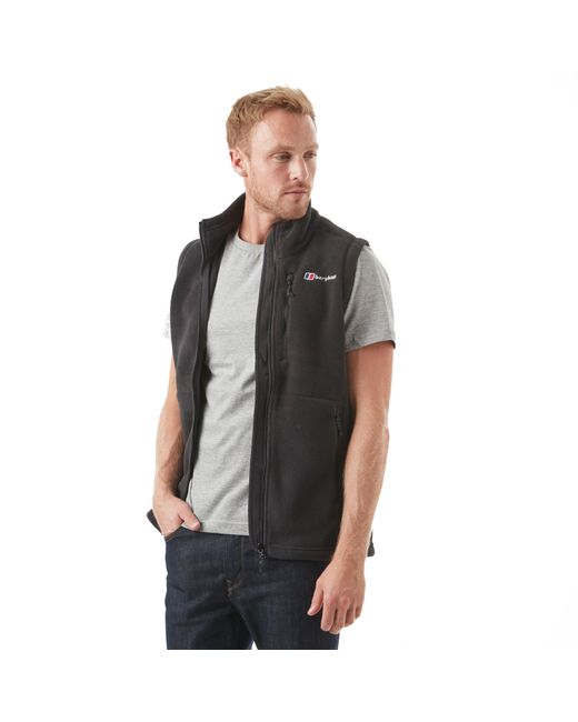 Berghaus Black Prism 2.0 Midweight Fleece Gilet, Hiking And Outdoor Clothing for men
