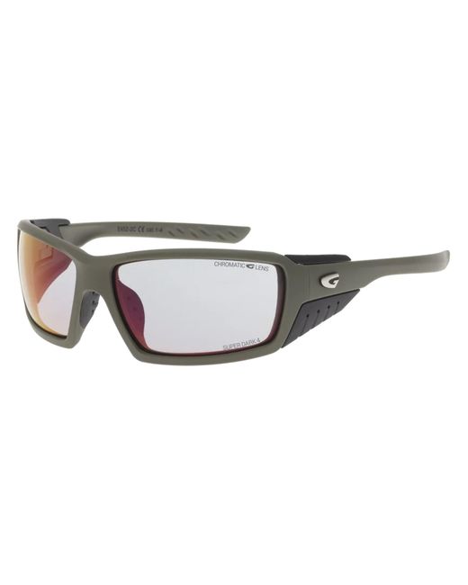 G.O.D Eyewear White Elbrus Photochromic Uv400 Cat 4 Mountain Sunglasses With Mirror Lens