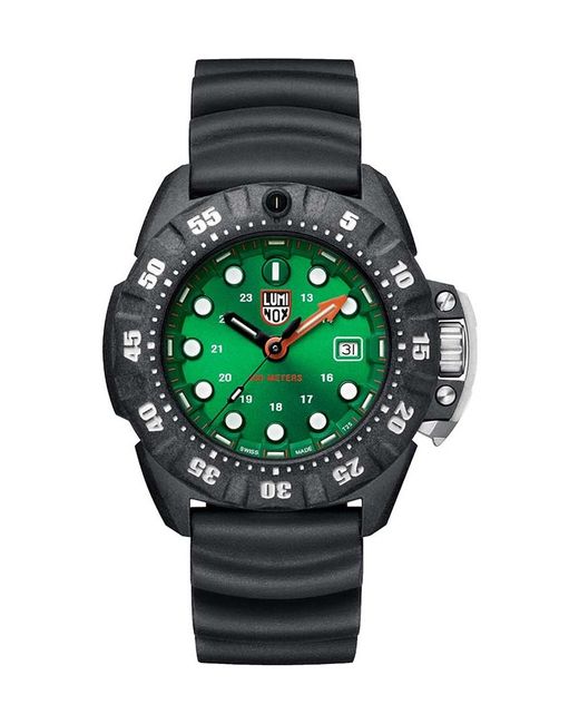 Luminox Green Xs.1567 Scott Cassell Deep Dive Watch for men