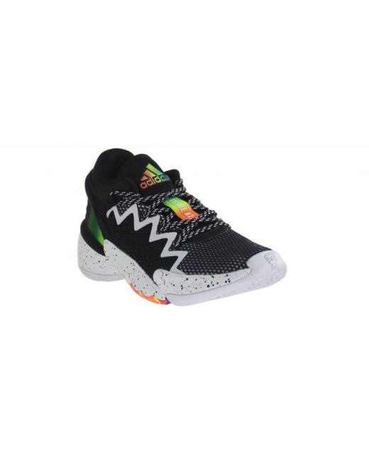 Adidas Black D.O.N Issue 2 J Trainers for men