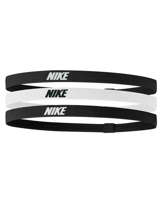 Nike Black 3-pack Elastic Headband