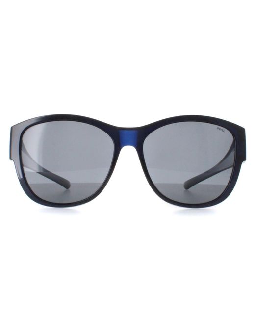 INVU Gray Round Transparent Polarized E2102
