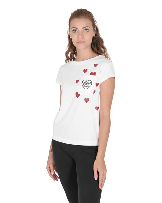 Love Moschino White T-Shirt