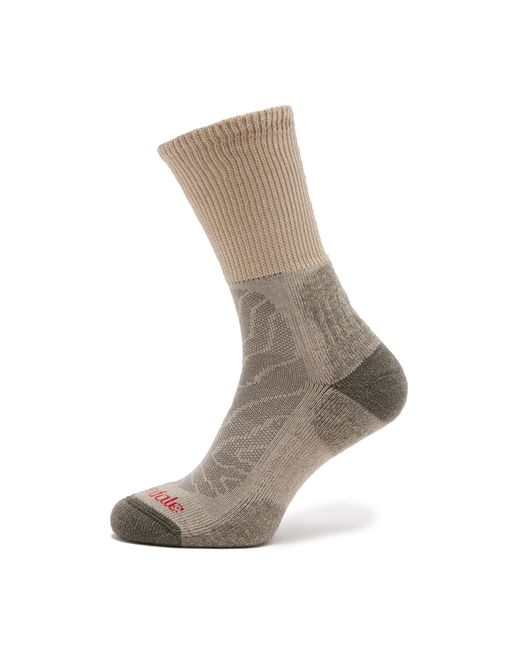 Bridgedale Gray Hike Lightweight Merino Comfort Boot Sock for men