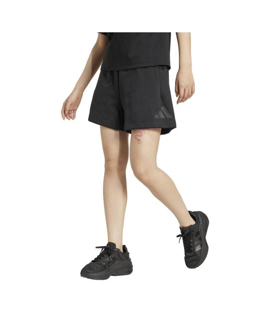 Adidas Black W Z.N.E. Short Jogger