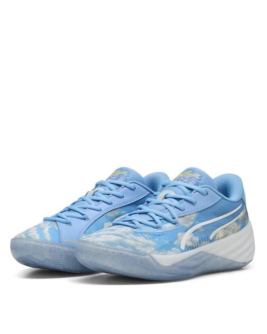 PUMA Blue All Pro Nitro Dennis Basketball Trainers for men