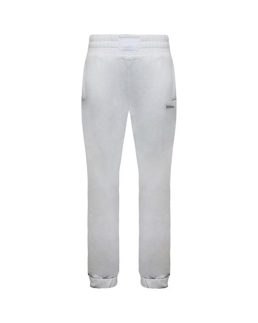 BOXRAW Gray Johnson Track Pants Cotton