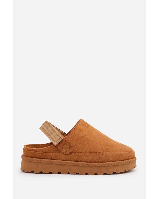Where's That From Brown Wheres 'Aurelia' Slip On Adjustable Strap Mini Boots