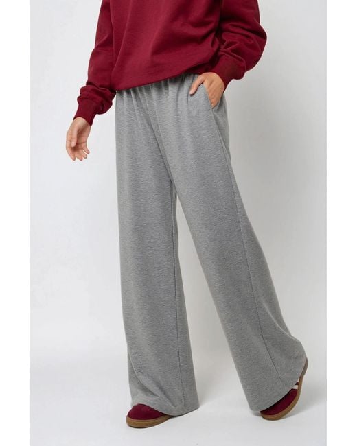 Hiccup Gray Elastic Waist Jogger Sweatpants