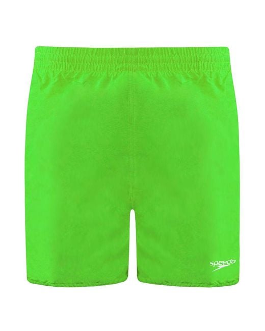 Speedo Green Stretch Waist 16" Swimming Shorts 8 12185A650 for men