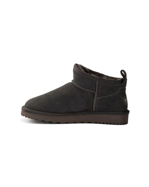 Aus Wooli Black Australia Sheepskin Classic Ultra Mini Boots Airlie
