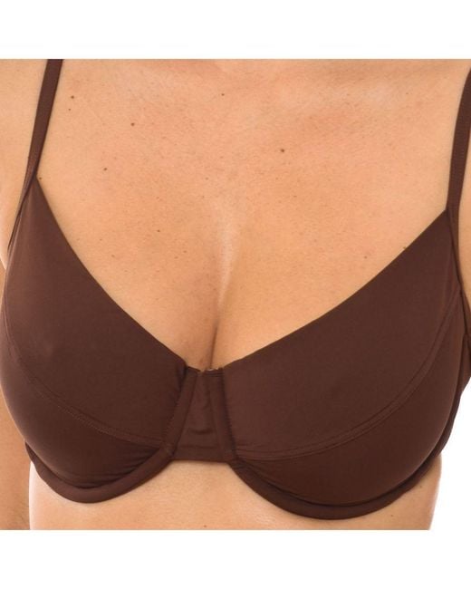 Michael Kors Black Underwired Bikini Bra Mm1N618