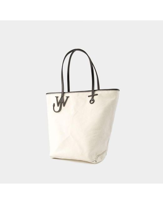 J.W. Anderson White Anchor Tall Tote Bag