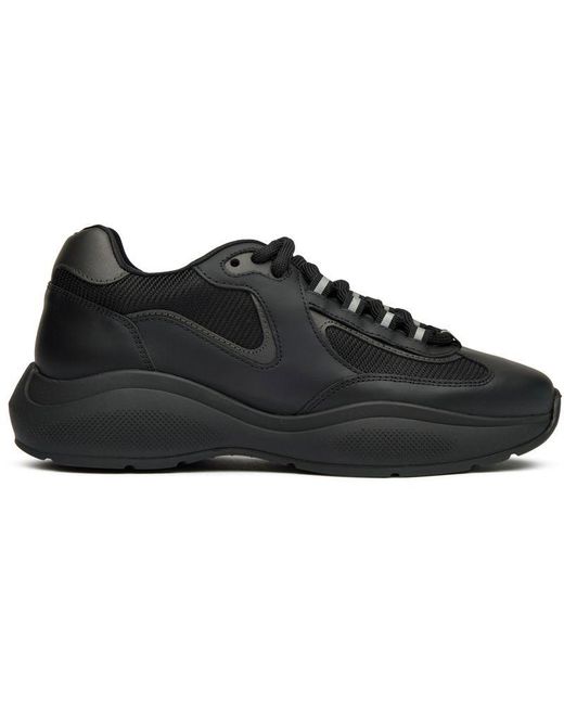 Cleens Black Podium Trainers for men