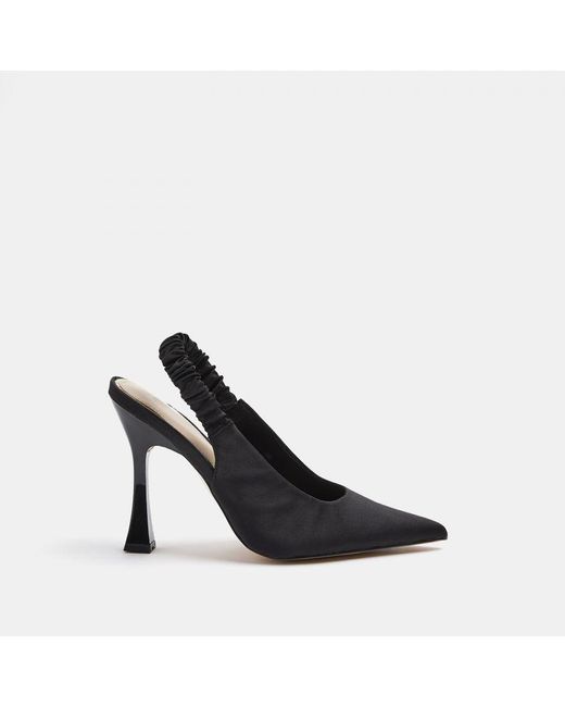 River Island White Court Shoes