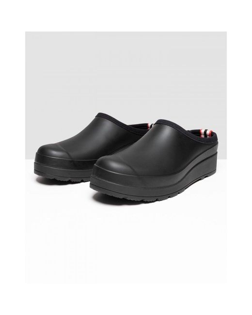 Hunter White Original Play Clog Shoes