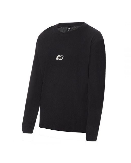 New Balance Black Essentials Sweater for men