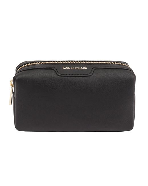 Paul Costelloe Black Sesia Leather Pouch