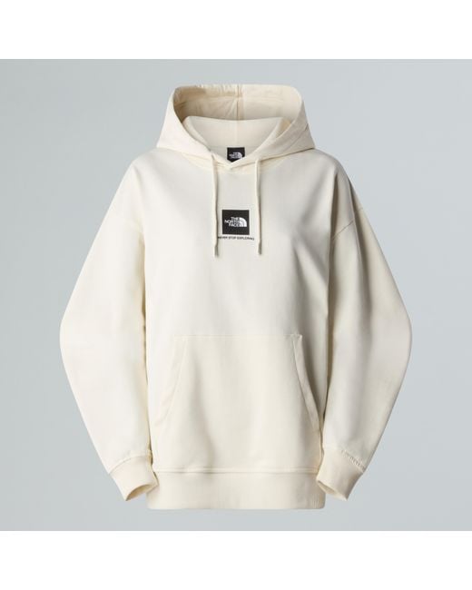 The North Face Natural W Small Box Hoodie Oversized