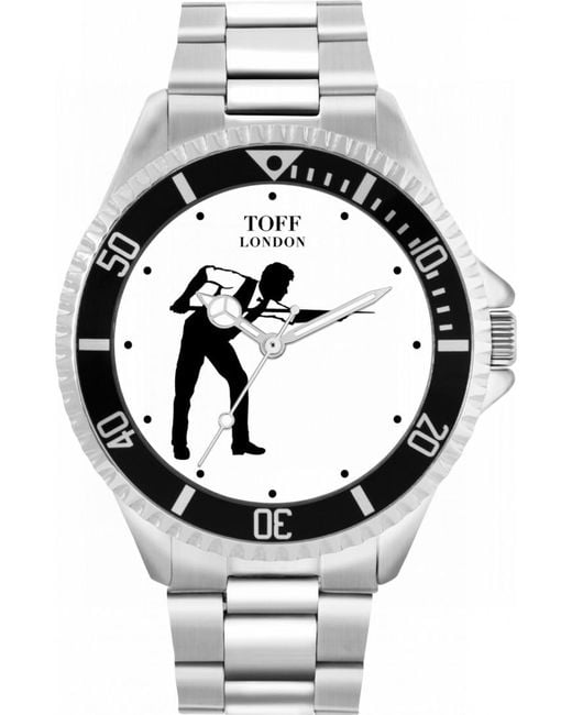Toff London Metallic Tlwl-10455 Play Snooker Watch for men