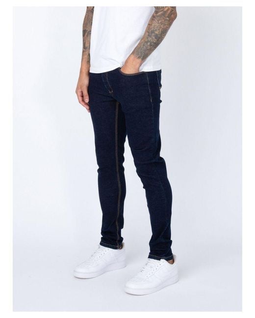 Luke 1977 Blue Vac Slim Fit Dark/ Jeans Denim for men