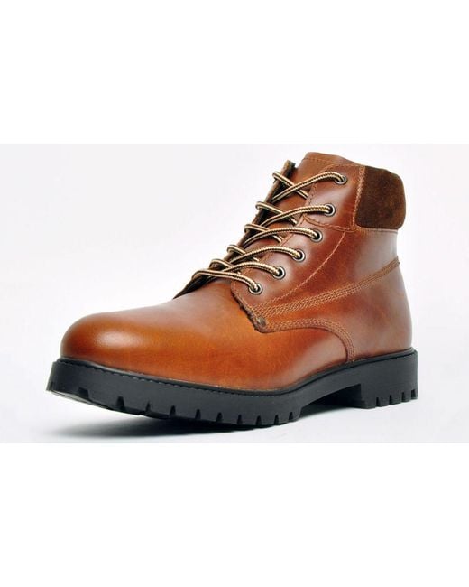 Red Tape Brown Oaktrak Baxter Leather By for men