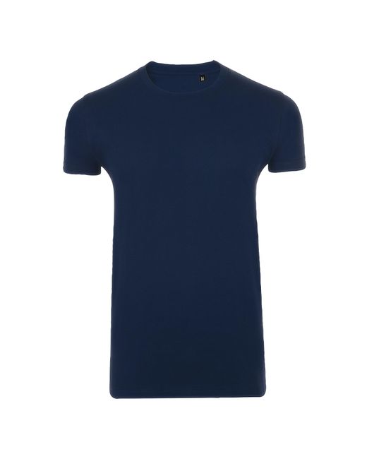 Sol's Blue Imperial Slim Fit Short Sleeve T-Shirt (French) for men