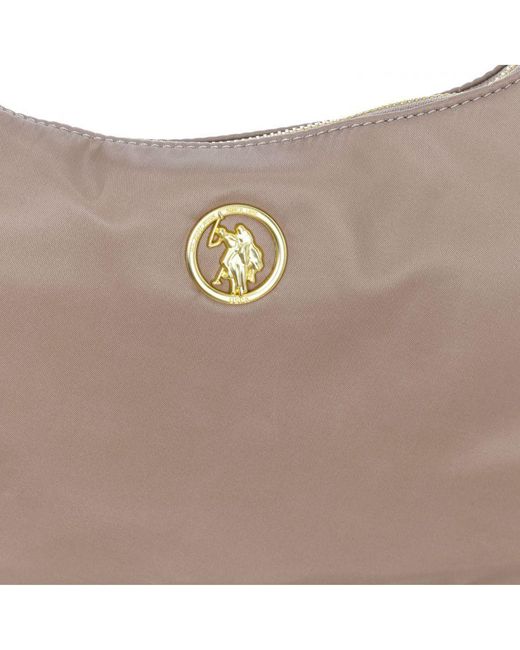 U.S. POLO ASSN. Brown Baguette Bag Beuhu6052Wip