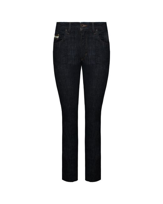 Vans Black Off The Wall V66 Slim Fit Dark Deinm for men