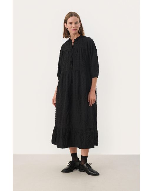 Part Two Jurk Regular Fit in het Black