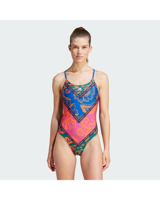 Adidas Blue X Farm Rio Swimsuit