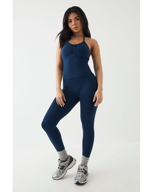 DSGN Studio Blue Contour Seamless High Waist Legging