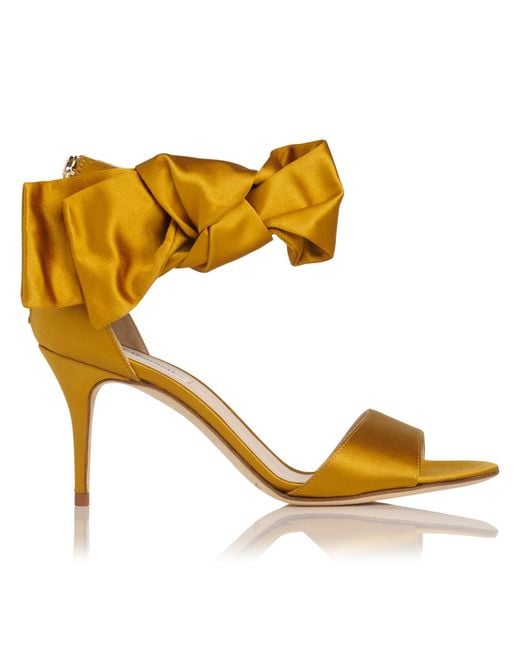 L.K.Bennett Metallic Agata Formal Sandals, Warm Leather