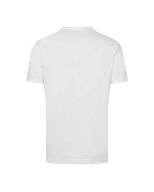 Boss White Logo T-Shirt for men