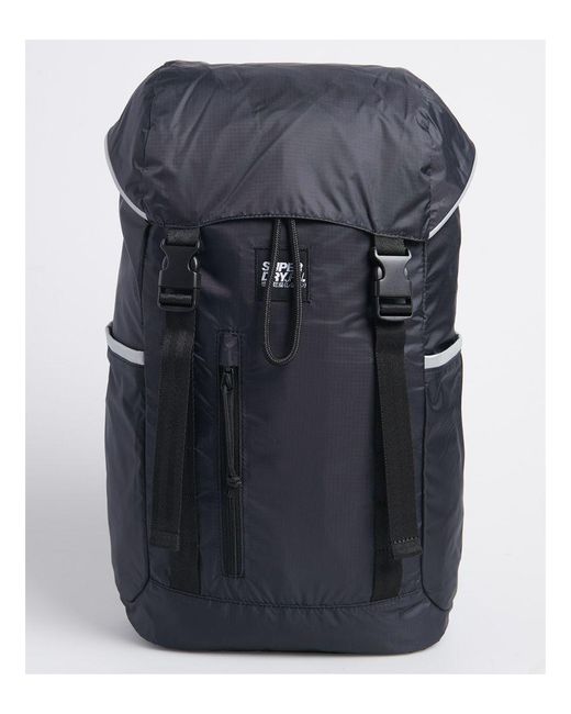 Superdry Blue Top Load Backpack for men