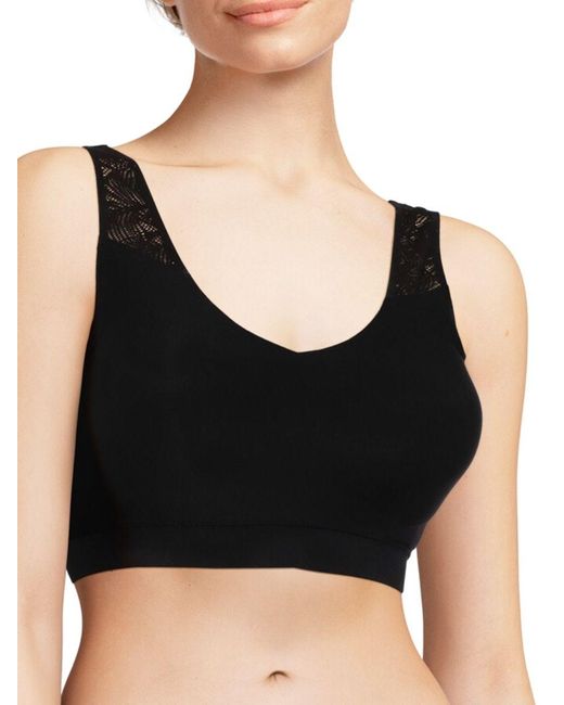 Chantelle Black Softstretch Padded Top Lace