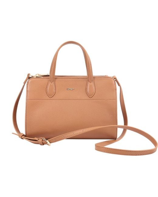 Paul Costelloe Brown Kendall Leather Multi Way Bag