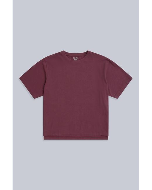 Mountain Warehouse Purple 'Idol' T-Shirt Cotton Relaxed Fit Comfy Casual Tee