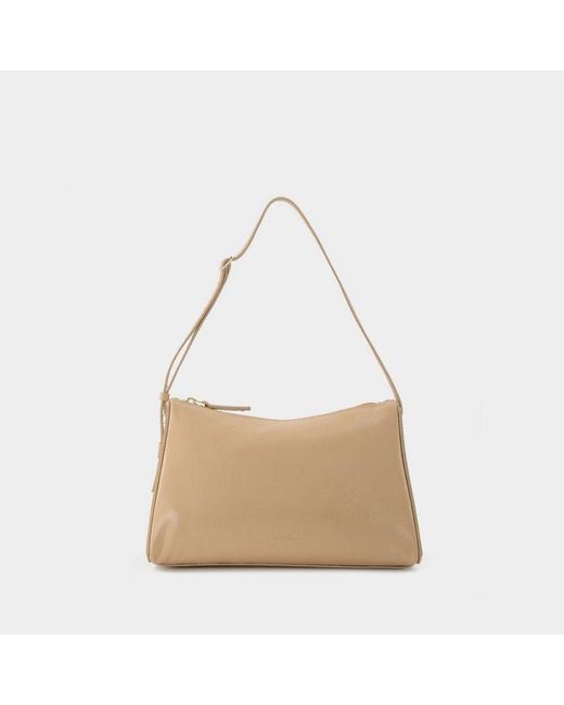 MANU Atelier White Prism Hobo Bag - - Leather
