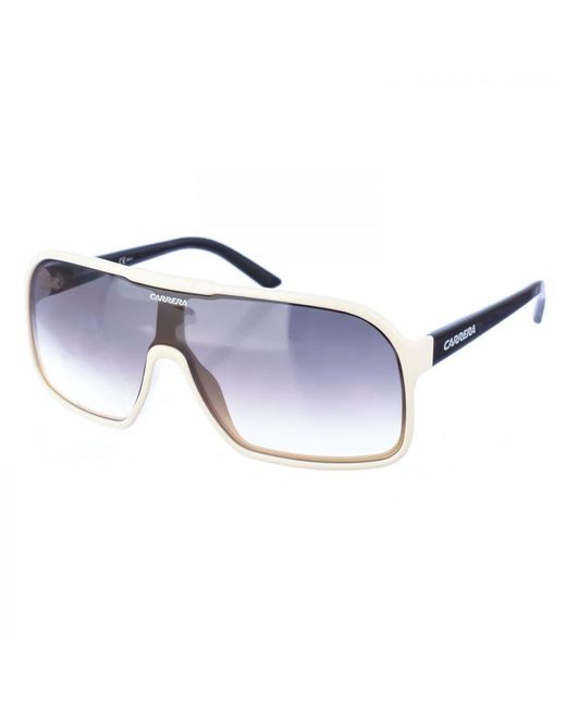 Carrera Blue Screen-Shaped Acetate Sunglasses 5530 for men