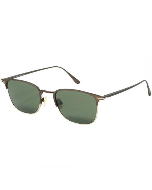Tom Ford Green Liv Ft0851 49N Sunglasses