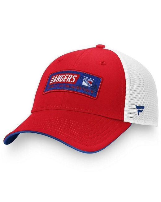 Fanatics Red Nhl New York Ranger Cap for men