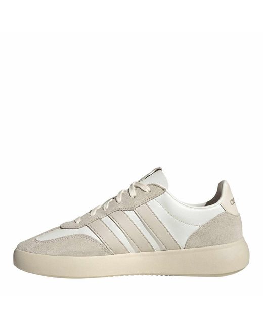 Adidas White Barreda Decode Lux Low Top Trainers for men