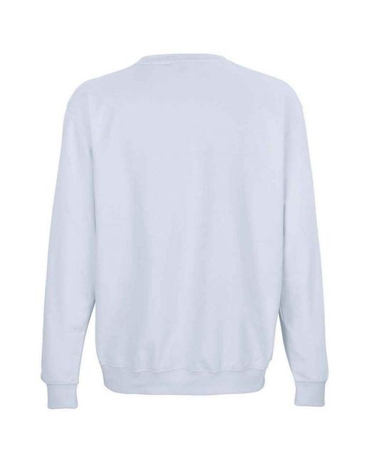 Sol's Blue Adult Columbia Sweatshirt (Creamy)