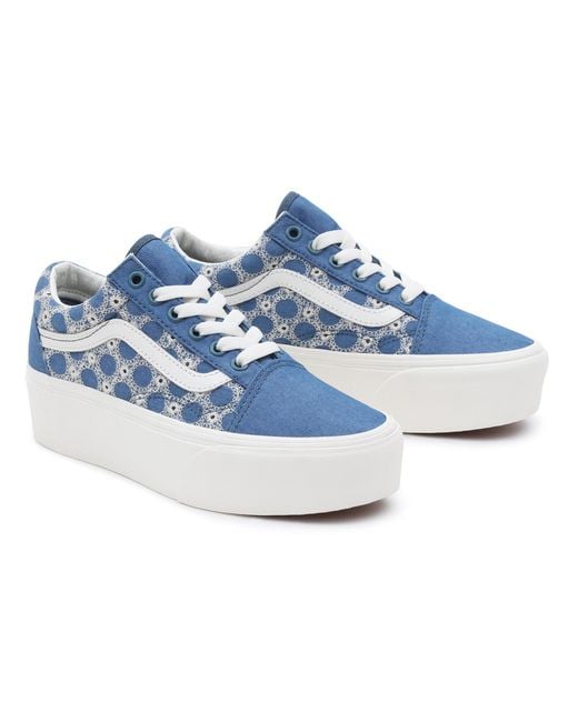 Vans Blue Old Skool Stackform Sneakers