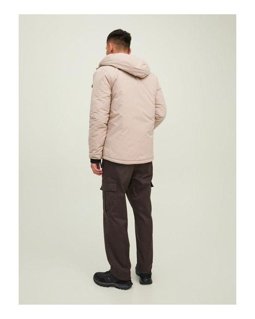 Jack & Jones Natural Jacket Hooded for men